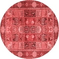thumbnail image 1 of Ahgly Company Indoor Round Persian Red Traditional Area Rugs, 5' Round, 1 of 4