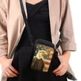 thumbnail image 3 of HELLHERO Bald Eagle Patriotic Tote Double Zipper Women Shoulder Bag Adjustable Strap for Casual Travel, 3 of 5