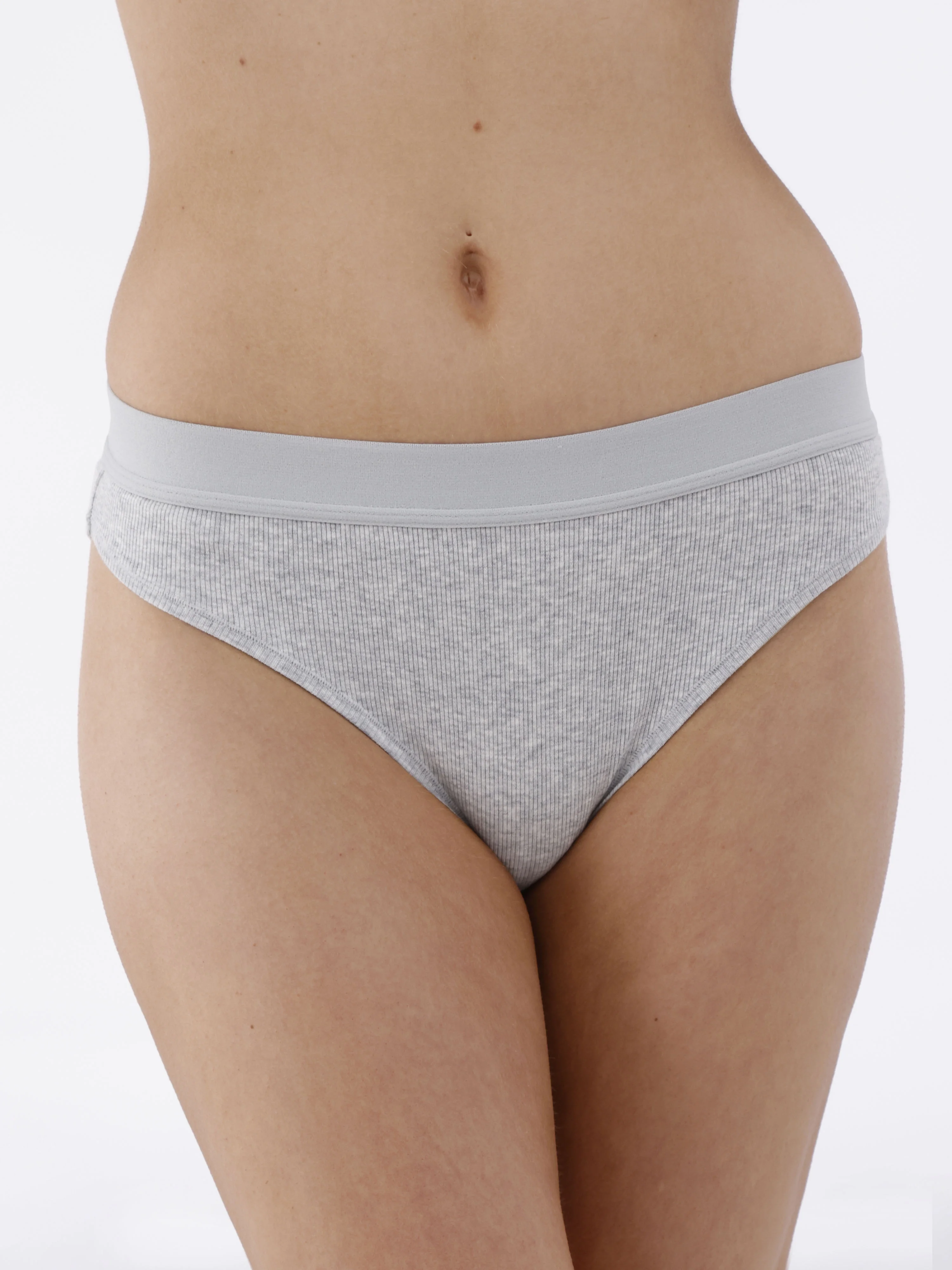 No Boundaries Women's Ribbed Bikini Panties 3-Pack, Sizes XS-3XL