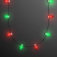 thumbnail image 3 of FlashingBlinkyLights 1” Blinky Bulbs Christmas Jewelry Light Necklace, 3 of 4