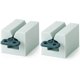 thumbnail image 1 of 2 paquetes de exprimidor de pasta de dientes con tubo enrollable Soporte giratorio manual multifuncional para pasta de dientes Ahorra pasta de dientes azul, 1 of 4