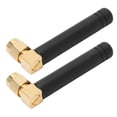 thumbnail image 4 of Antena WIFI de 2 piezas con conector SMA macho, 315 MHz, 3 DBI, impermeable, 50 W, rotación de 360°, conector de red, cabezal acodado., 4 of 14