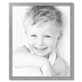 thumbnail image 2 of ArtToFrames 28" x 34" Classic Silver Picture Frame, 28x34 inch Silver Wood Poster Frame (WOM-4926), 2 of 7
