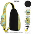 thumbnail image 3 of Crossbody Sling Backpack for Women Men Banana Boat After Sun Shoulder Sling Crossbody Casual Chest Bag for Travel Sports Running Hiking, 3 of 6