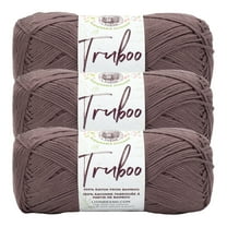 Lion Brand Yarn Truboo Sable Light Rayon from Bamboo Yarn 3 Pack