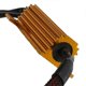 thumbnail image 3 of H11 H8 Canbus Upgraded Resistor Anti-Flicker Harness Error Free Computer Warning Canceler 50W LED Headlight Bulb, 3 of 5