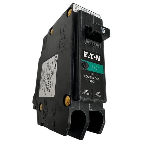 Eaton 15 amps Combination AFCI Single Pole Circuit Breaker