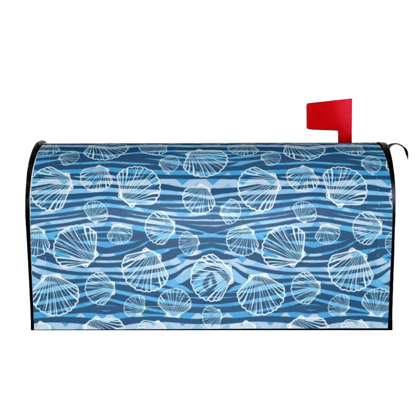 Picia Shell Magnetic Mailbox Cover Standard Size-21x18 in