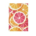 thumbnail image 6 of Yayeee Garden Flag 12" x 18" Double Sided Outdoor Yard Lawn Holiday Decorations, Pink Grapefruit Slices, 6 of 6