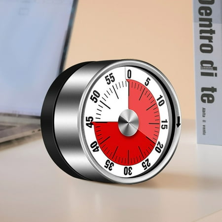 

Cooking Magnetic Rotary Stainless Steel Countdown Kitchen Mechanical Timer