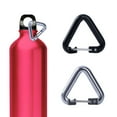thumbnail image 2 of Heavy Locking Hook for Camping Fishing Hikings Travel Aluminum Alloys Carabiner Clip Triangular Climbing Buckle, 2 of 12
