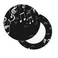 thumbnail image 2 of Fotbe Falling Musical Stool Covers Round,Waterproof Round Bar Stool Covers Bar Chair Covers Washable Stool Cushion Slipcover for 12-14 Inch Chair-14 inch, 2 of 7