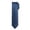 Paisley Blue Silver, variant on Men's Woven Paisley Pattern Slim 2.5 inch Width Neck Tie - Silver Aqua