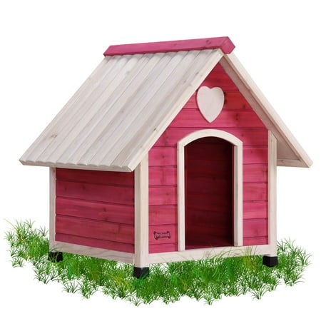 Pet Squeak Arf Frame Pink Princess Pad Dog House (Best Small House Dogs)