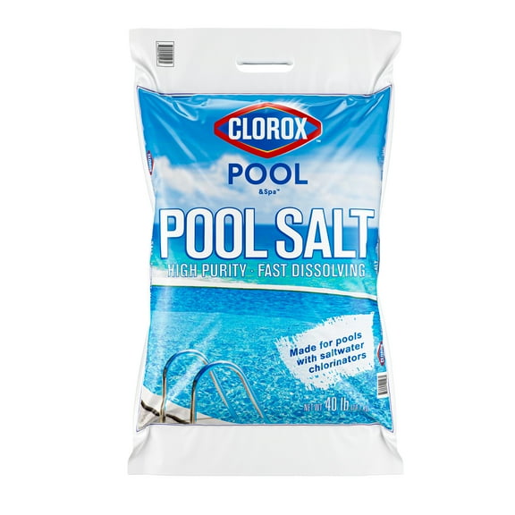 Clorox Pool & Spa High-Purity Pool Salt, 40 lb. Bag