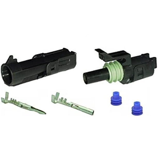 Muzzys 12141618 AWG Gauge 1 Pin Position Terminal Weather Pack