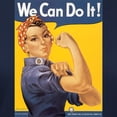 thumbnail image 3 of CafePress - We Can Do It WWII T Shirt - Women's Traditional Fit Dark T-Shirt, 3 of 4