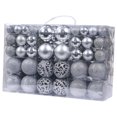 thumbnail image 1 of Adornos para árboles de Navidad 100 Uds Macarena Bolas colgantes 3/4/6cm, 1 of 5
