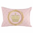 thumbnail image 2 of Golden Crown Standard Size Pillow Cover, Pillowcase Protectors with Zipper, Breathable Decorative Throw Pillow Case Cover, Pink Cartoon Funny Geometric Plaid Art Pillow Shams for Couch Sofa 20x26Inch, 2 of 8