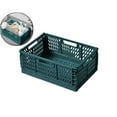 thumbnail image 1 of Dvruxg Mini Foldable Plastic Storage Box Mini Plastic Baskets for Organizing and Storage for Home Kitchen Bedroom Bathroom Office, 1 of 5