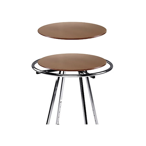 SSWBasics Cherry Wood Topper for Round Clothing Racks (30" Diameter)