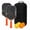 Orange, variant on T700 Raw Carbon Fiber Pickleball Paddles Set, 16mm Honeycomb Core Rackets with Cushion Grip, 4 Balls and Carry Bag, 2 Pack