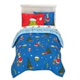 thumbnail image 1 of Juego de ropa de cama Franco Grinch de Dr. Seuss Holiday, talla doble, 1 of 6