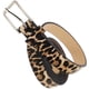 thumbnail image 2 of Cinturón de piel sintética con estampado de leopardo para mujer, decoración de moda, color marrón claro, 2 of 6