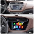 thumbnail image 4 of RoverOne Coche Radio Estéreo GPS Navegación Autoradio CarPlay Android Auto para Hyundai i20 2 II GB 2014 - 2018, 4 of 5