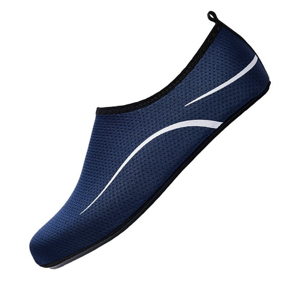 Ediodpoh Chaussures Aquatiques pour Femmes et Hommes Chaussures de Plage Pieds Nus pour Natation Surf Yoga Chaussures en Néoprène Légères Pantoufles Confortables Pantoufles pour Hommes Bleu 11