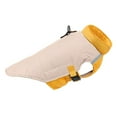 thumbnail image 4 of Spencer Winter Warm Dog Coat Reflective Dog Vest Windproof Padded Cold Weather Pets Jacket for Small Medium Large Dogs with Furry Collar (2XL, Beige), 4 of 10