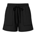 thumbnail image 3 of OGLCCG 2 Piece Outfits for Girls Summer Short Sleeve V Neck Henley Tops and Shorts Set Matching Vacation Beach Lounge Sets 4-14 Years, 3 of 7