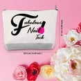 thumbnail image 4 of Fabulous Nail Tech Makeup Bag Nail Tech Gift Nail Artist Gift Beautician Gift Manicurist Cosmetic Bag Gift Nail Technician, 4 of 5