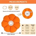 thumbnail image 2 of Avont Cat Cone Collar Soft, Adjustable Recovery E Collar Alternative for Cats Kittens Puppies, Elizabethan Neck Cone of Shame to Prevent Licking Biting After Surgery Protect Wounds -Orange(S), 2 of 7