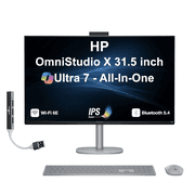HP OmniStudio X 31.5 4K Ultra 7-258V 16GB DDR5 1TB SSD AIO Win11H w/Hub