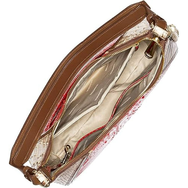 The Brahmin Amira Chenoa Pecan Lava Hobo Shoulder Bag