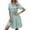 Green, variant on Vedolay Girls Dresses Women Casual Loose Bohemian Floral Dress with Pockets Short Sleeve Long Maxi Summer Beach Swing Dress,Green XXL