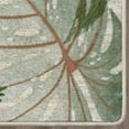 thumbnail image 3 of Milliken Guy Harvey Area Rug TROPICAL LEAVES Tropical Leaves Beige Floral, 7' x 10', 3 of 4