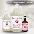 thumbnail image 2 of Best of Nature Coconut Body Oil - 8 oz, 2 of 7