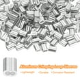 thumbnail image 3 of 200Pcs Aluminum Crimping Loop Sleeve for 5/64" Diameter Wire Rope, Double Ferrule Wire Rope Sleeve for Cable Line End, 3 of 6