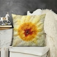thumbnail image 2 of YINGXI  Funny Food Burritos Tortilla Realistic Print Pillow Covers Decorative Throw Pillowcase  Square Couch Cushion Cover for Home Decor Sofa Living Room Bed Car Sofa 24x24in, 2 of 5