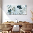 thumbnail image 3 of Elephant Stock Flowering Indigo Wall Art - Horizontal Multi Panel Canvas - Living Room Wall Decor - Abstract Multi Panel - Blue And Decor By Carol Robinson - 62" x 30", 3 of 8