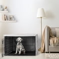 thumbnail image 2 of Sweet Jojo Designs Celestial Pink and Gold Dog Crate Kennel Cover 36in., 2 of 6