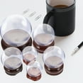 thumbnail image 3 of 6pcs Crystal Ball Stand Round Hollow Sphere Ball Wood Base Crystal Ball Display Rack, 3 of 6