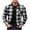 Gray, variant on Mens Flannel Shirts Button Down Thermal Fleece Lined Shirts Collared Long Sleeve Fashion Jackets with Pocket Casual Slim Fit Coats
