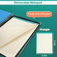thumbnail image 7 of Number-one Clipboard with Storage for Letter Size(11.5"x8.5"), Clipboard Folio with Refillable Lined Notepad and 5 Extra Folders, Clipboards Portfolio Planners for School Office, 7 of 7