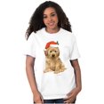 thumbnail image 5 of Christmas Golden Retriever Puppy Women's Graphic T Shirt Tees Brisco Brands S, 5 of 5