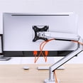 thumbnail image 3 of Ms Dual -screen Monitor Bracket Robotic Arm Computer Lifting and Retractable Bracket Aerodial Aluminum Vesa Hole Table, 3 of 5