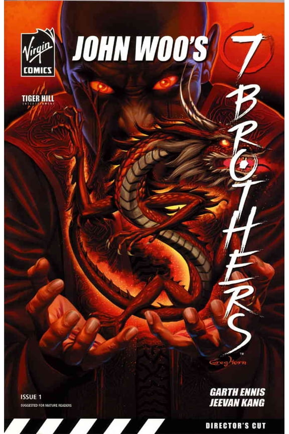 7 Brothers (John Woo's ) #1A VF ; Virgin Comic Book