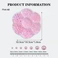 thumbnail image 4 of 5900 Half Pearls for Crafts - Pink Nail Pearls for DIY Art & Makeup, Gifts Stocking Stuffers for Women (2/3/4/5/6/8/10mm), 4 of 4